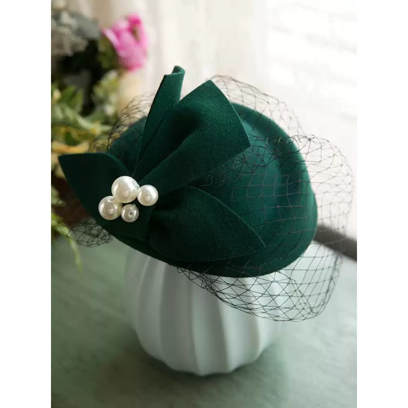 Beret French Wool - Béret en maille élégant de style