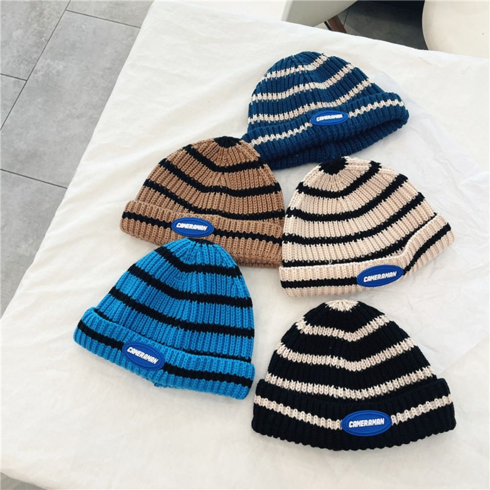 Beanie Cuffed Knit - Chapeaux chauds pour enfants, chapeau tricoté