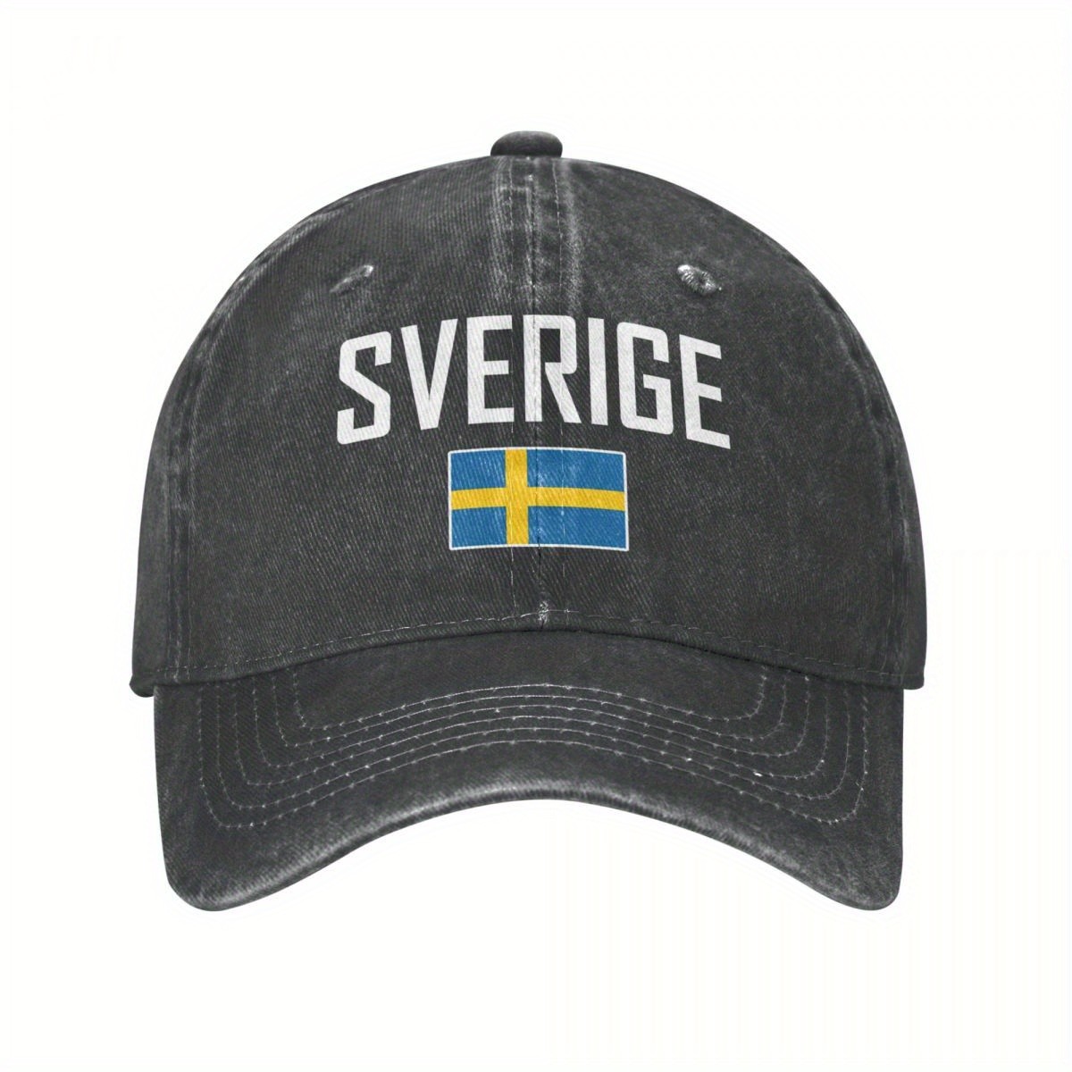Dad Hat Cotton - Casquette de baseball délavée avec drapeau