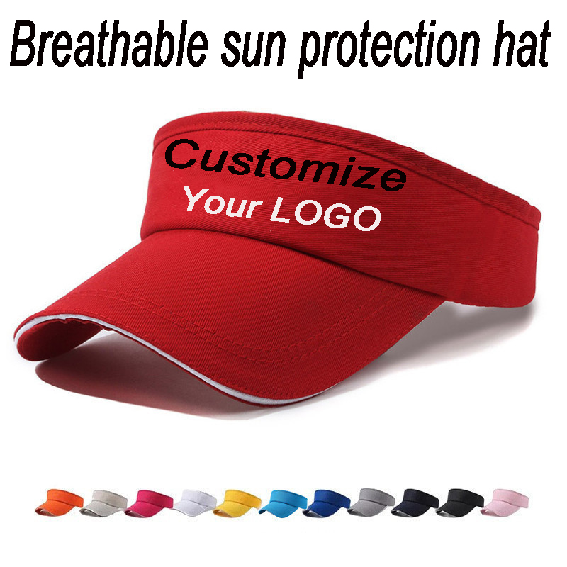 Visor Sun Hat - Casquette de soleil personnalisable avec logo,