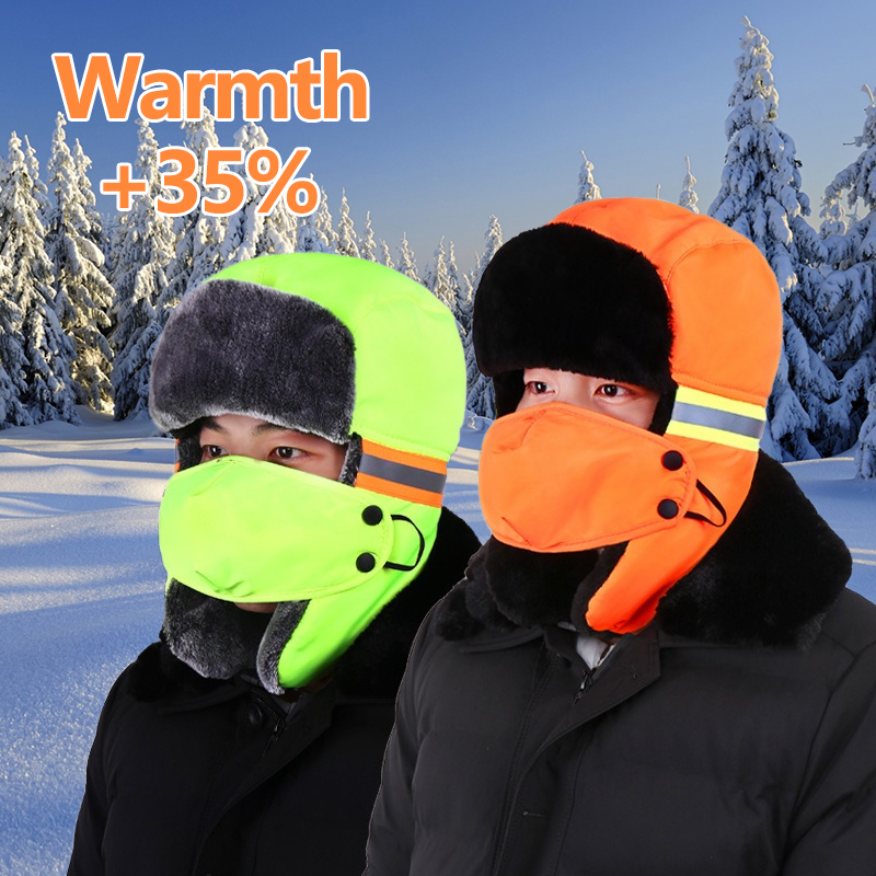 Trapper Hat Ear Flap - Chapeau de trappeur d'hiver avec oreillettes,