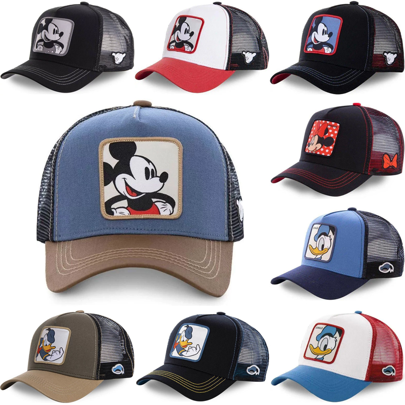 Trucker Cap Mesh - Casquette de baseball Kawaii Mickey en