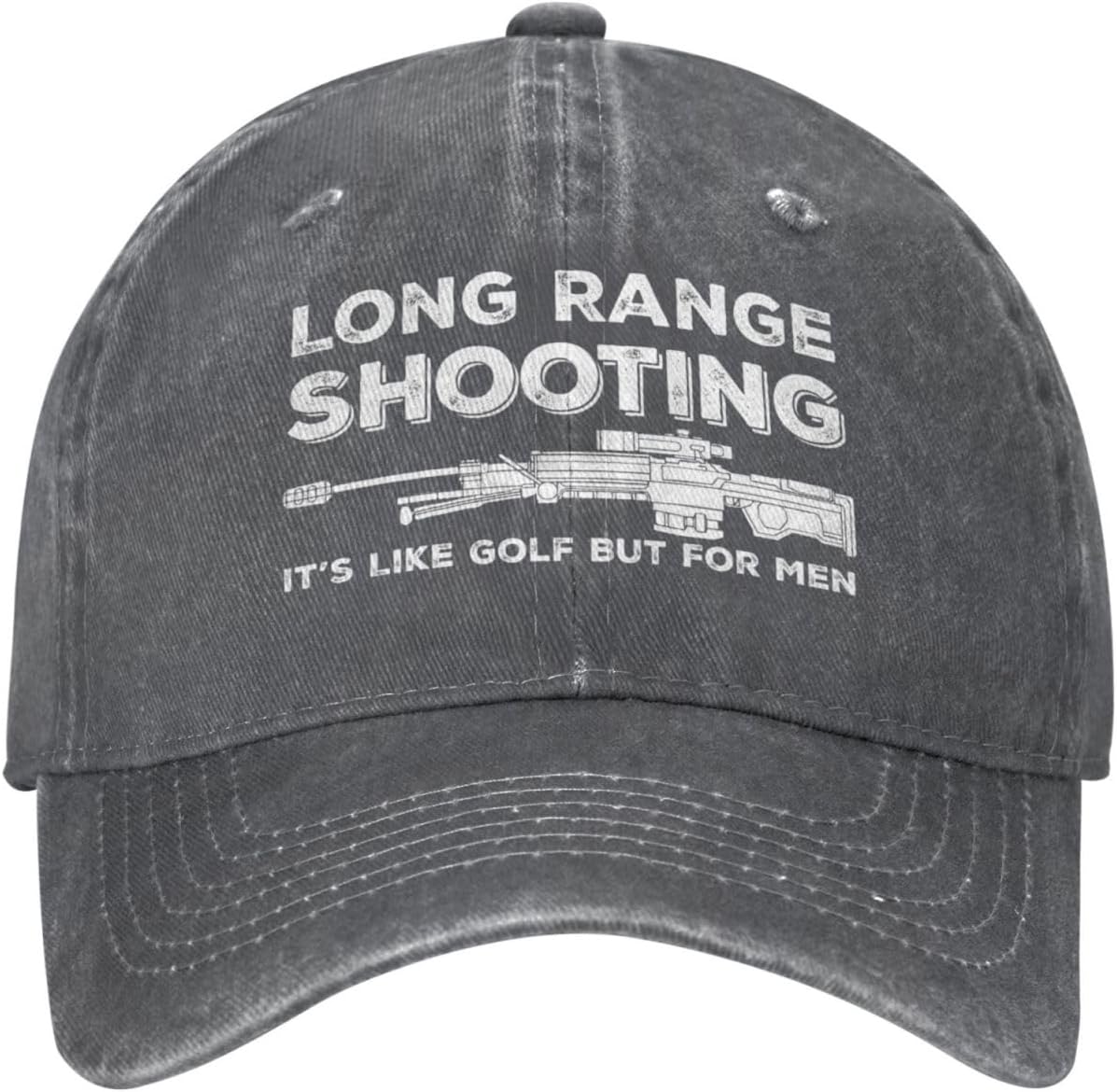 Golf Cap Dad - Chapeau drôle à longue portée pour
