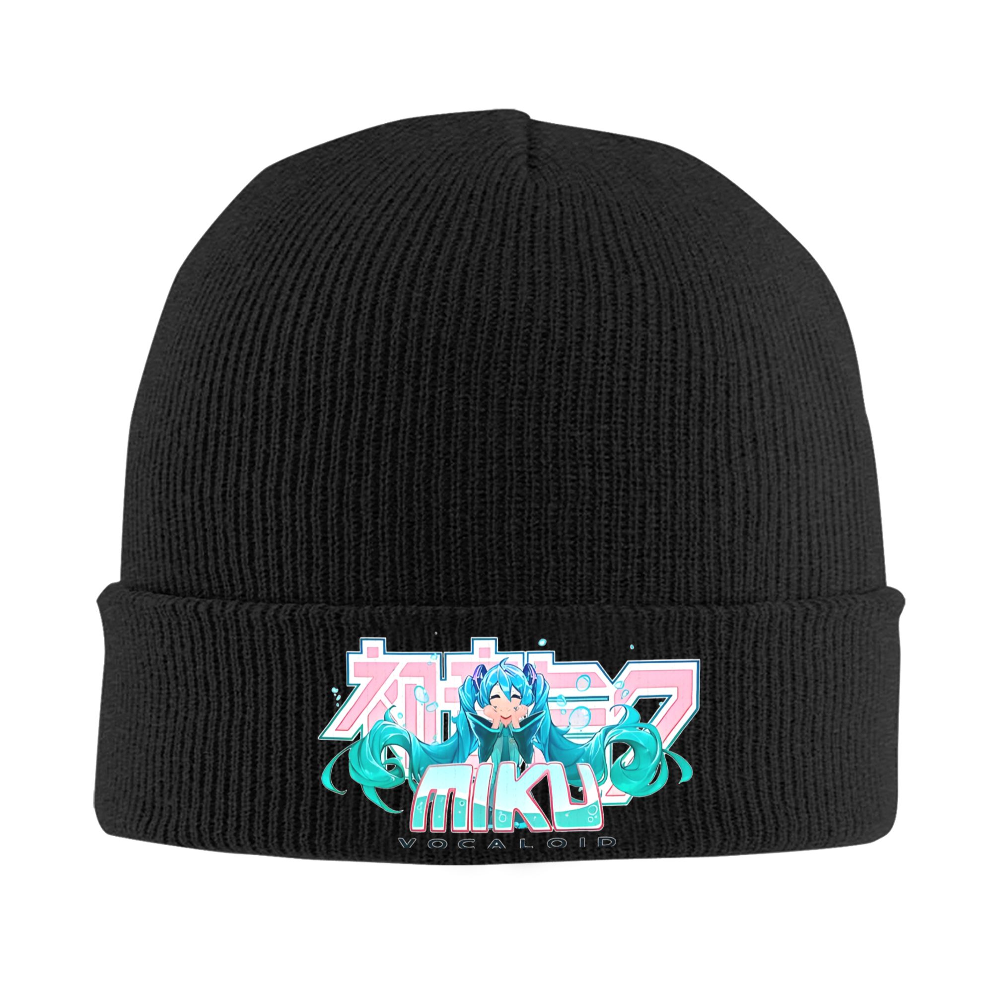 Beanie Cuffed Knit - Hatsune Miku – bonnet en tricot