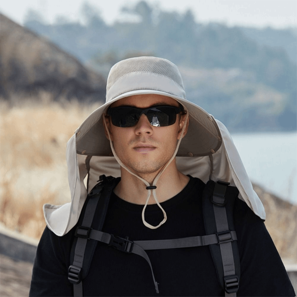 Visor Sun Hat - Chapeau de soleil tendance en tissu