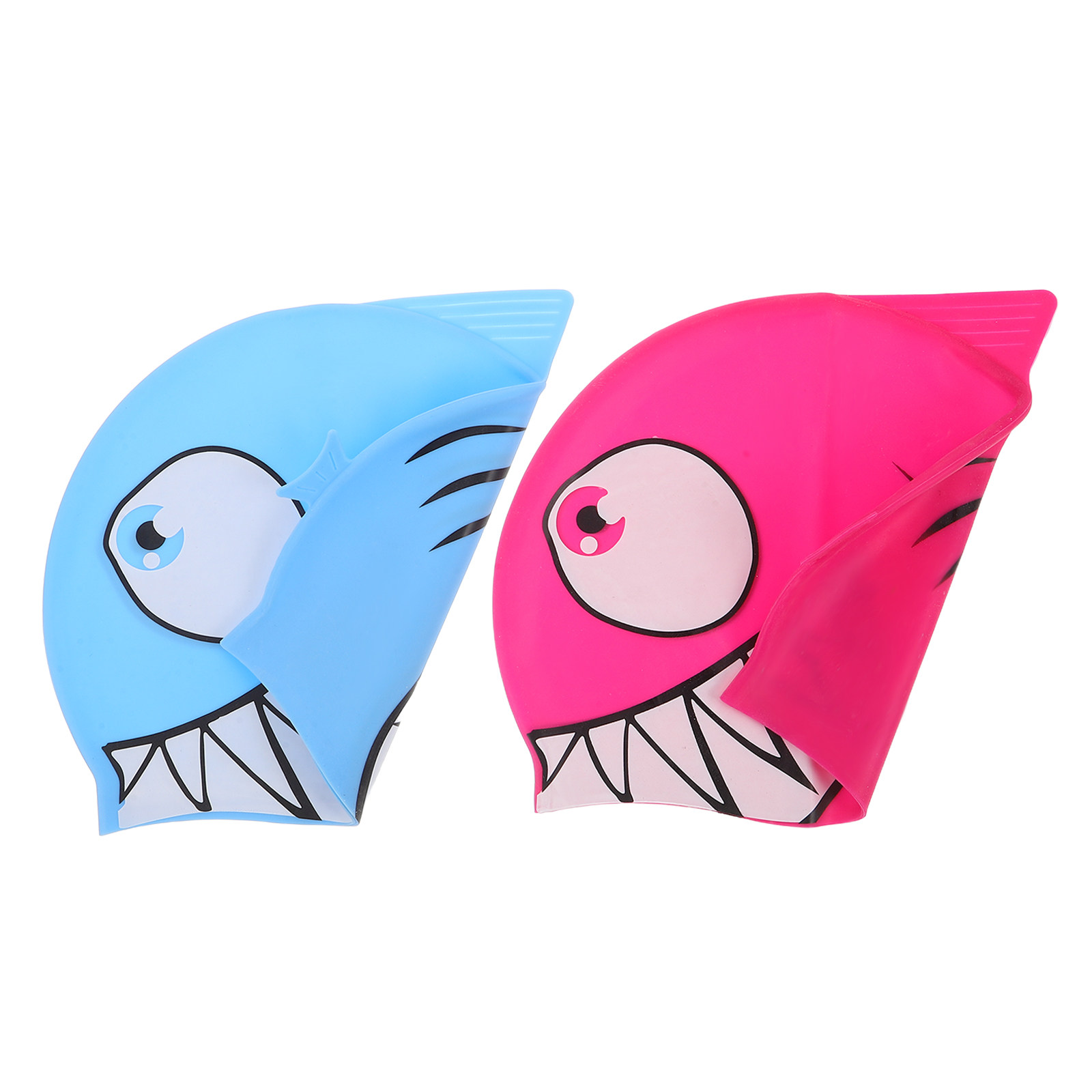 Swim Hat Silicone - 2 pièces Bonnets de bain en