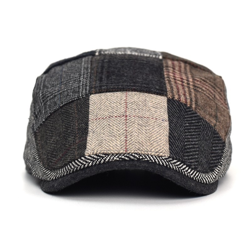 Newsboy Cap Ivy - Chapeau de journal en Patchwork pour