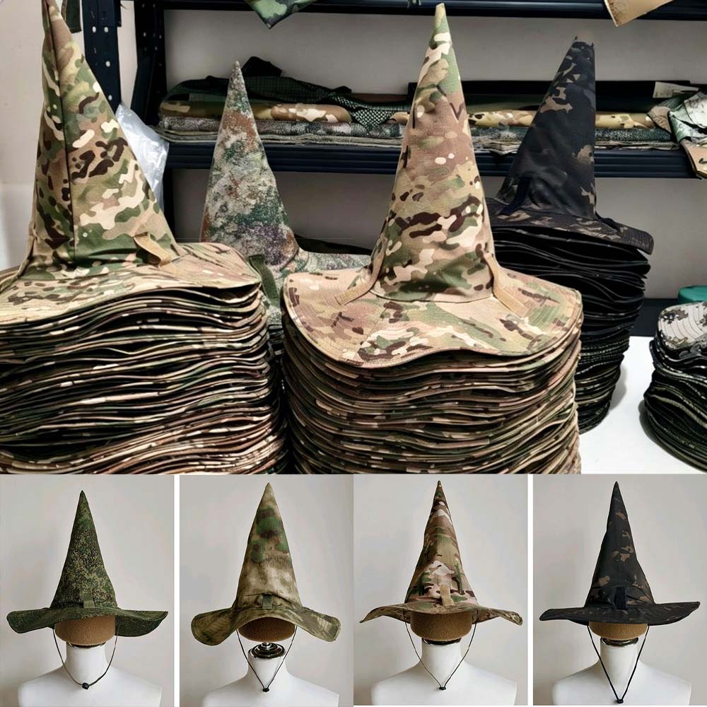 Boonie Hat Tactical - Chapeau de sorcier tactique camouflage, chapeau