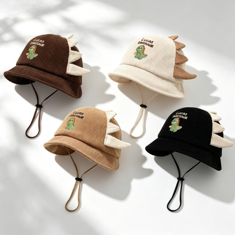 Bucket Hat Cotton - Chapeau de soleil mignon pour bébé,