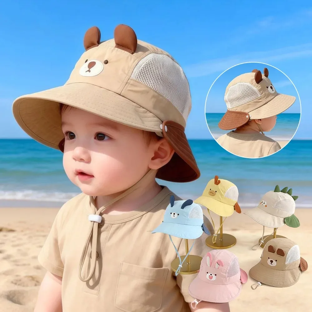 Bucket Hat Cotton - Chapeau de pêcheur pour bébé motif
