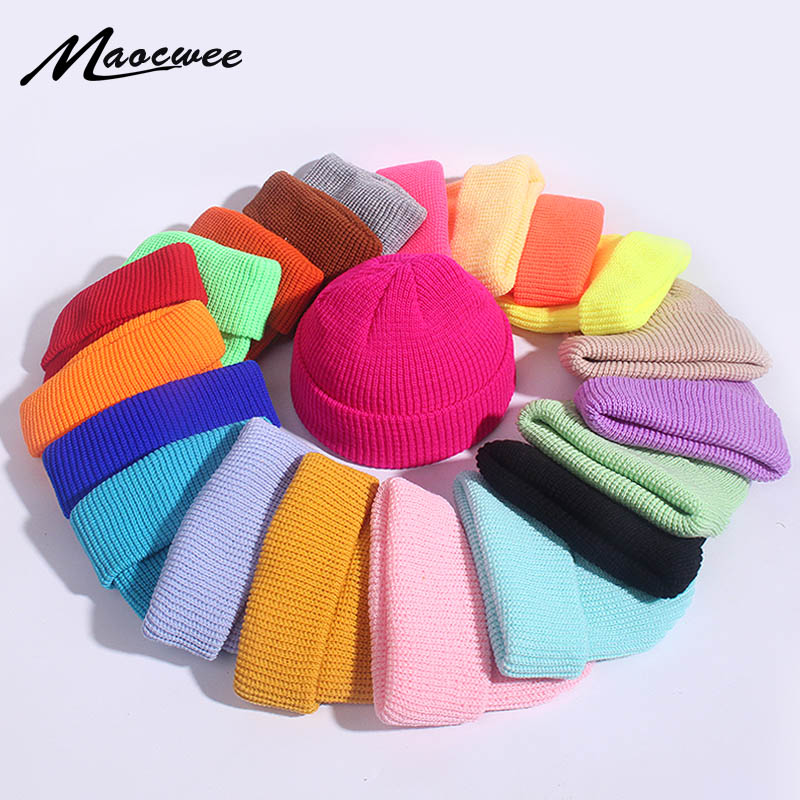 Beanie Cuffed Knit - Bonnet Docker unisexe pour enfant, casquette