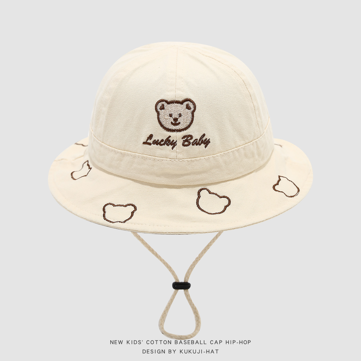 2026 Chapeau Bob Bébé Ours de  - Bucket Hat Cotton avis et prix