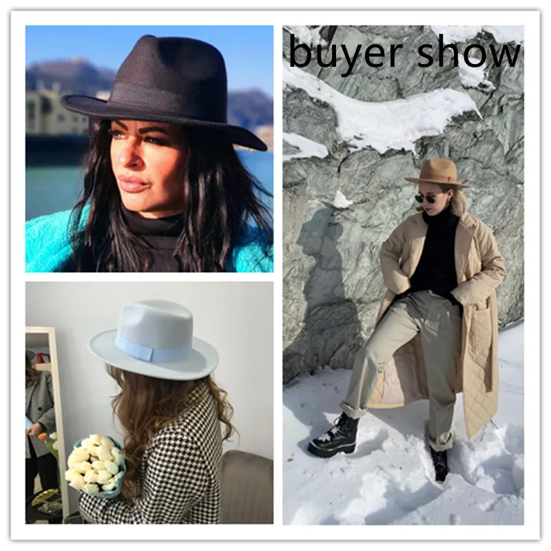 chapeau femme luxe bonnet chap - Fedora Hat Wool avis et prix