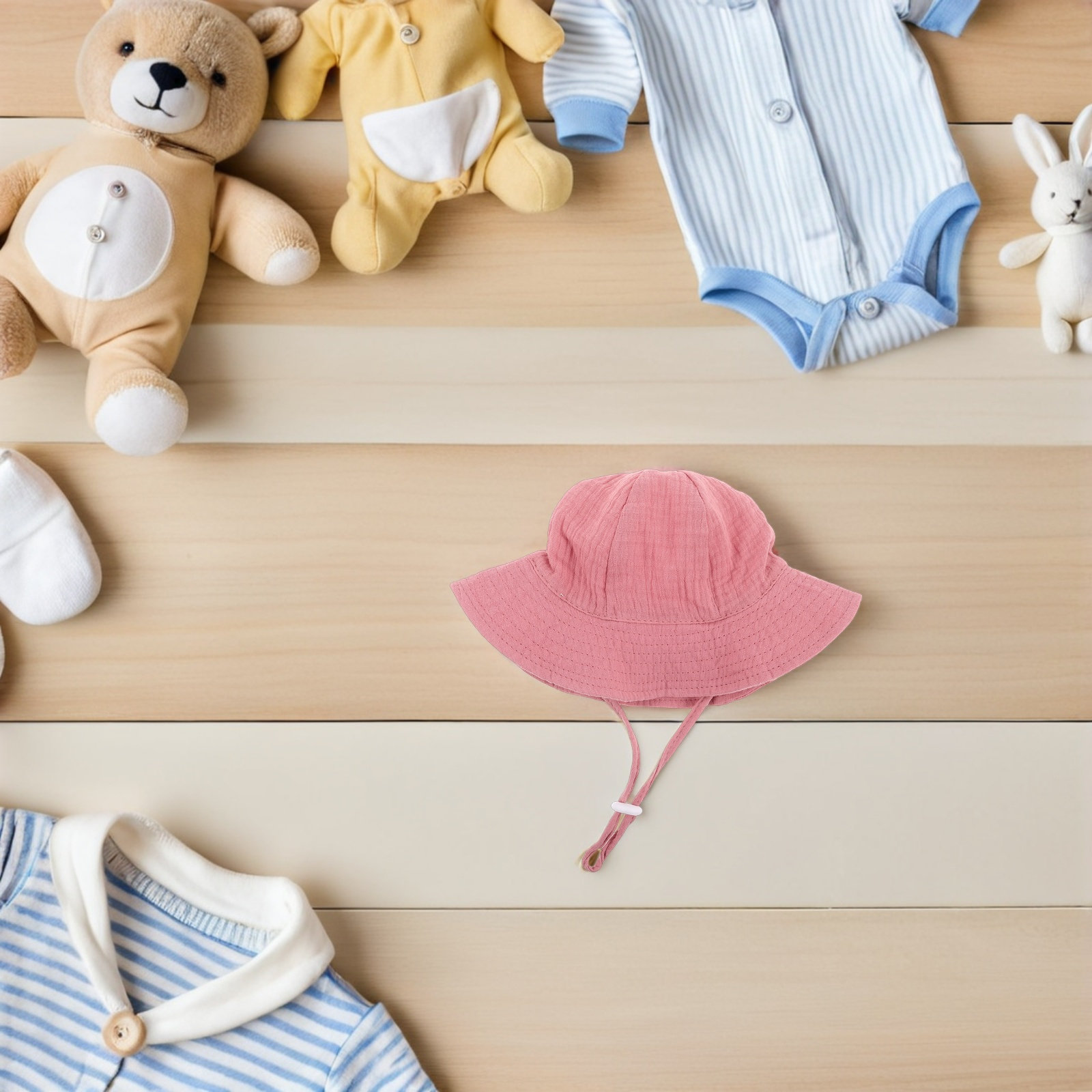 Chapeau de soleil pour tout-pe - Bucket Hat Cotton avis et prix
