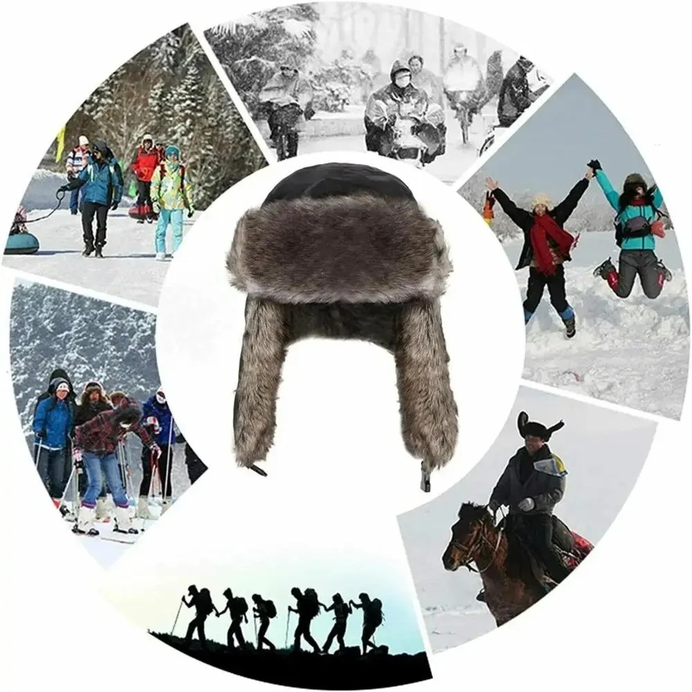 Chapeau d'hiver russe chaud et - Trapper Hat Ear Flap avis et prix