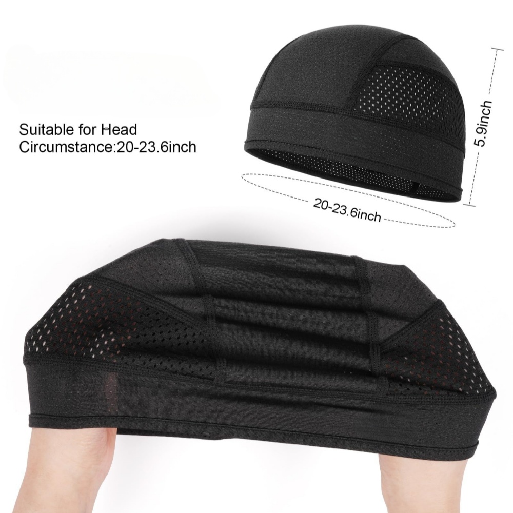 Bonnet d'été en maille fine po - Skull Cap Helmet Liner avis et prix