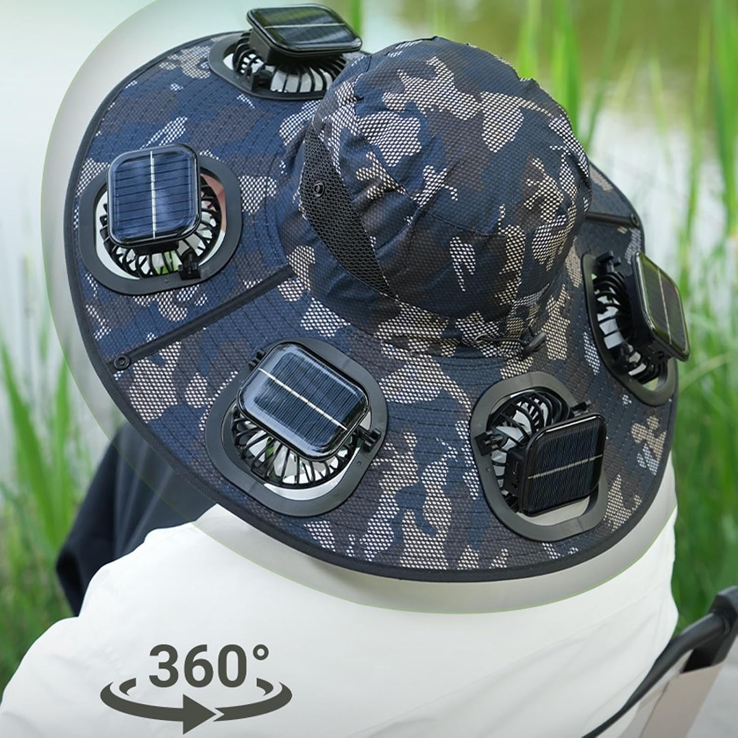 Casquette solaire à 6 ventilat - Visor Sun Hat avis et prix