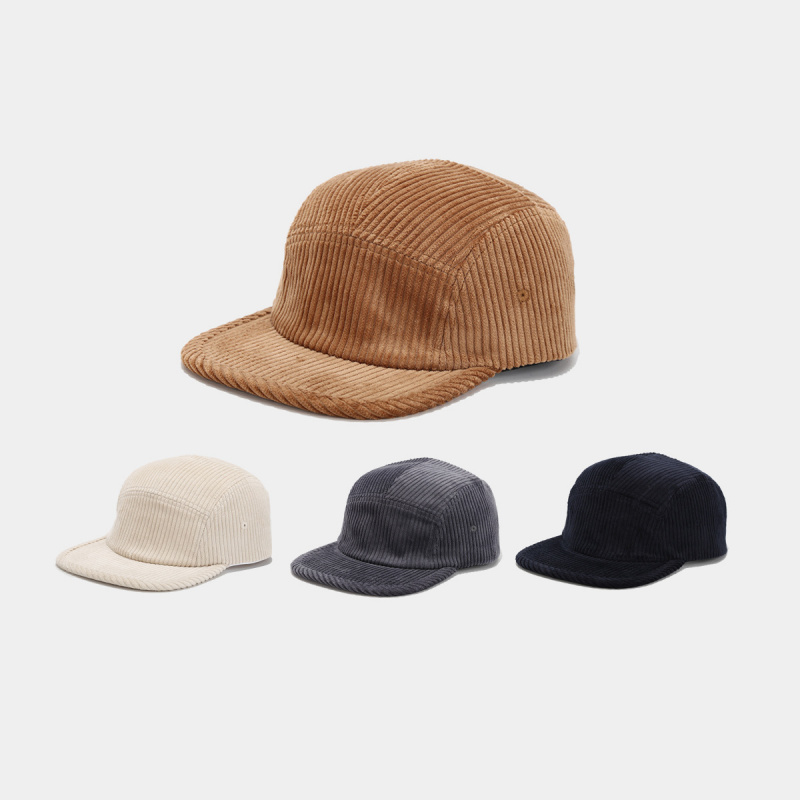 Casquette de baseball rétro dé - Corduroy Cap 5 Panel avis et prix