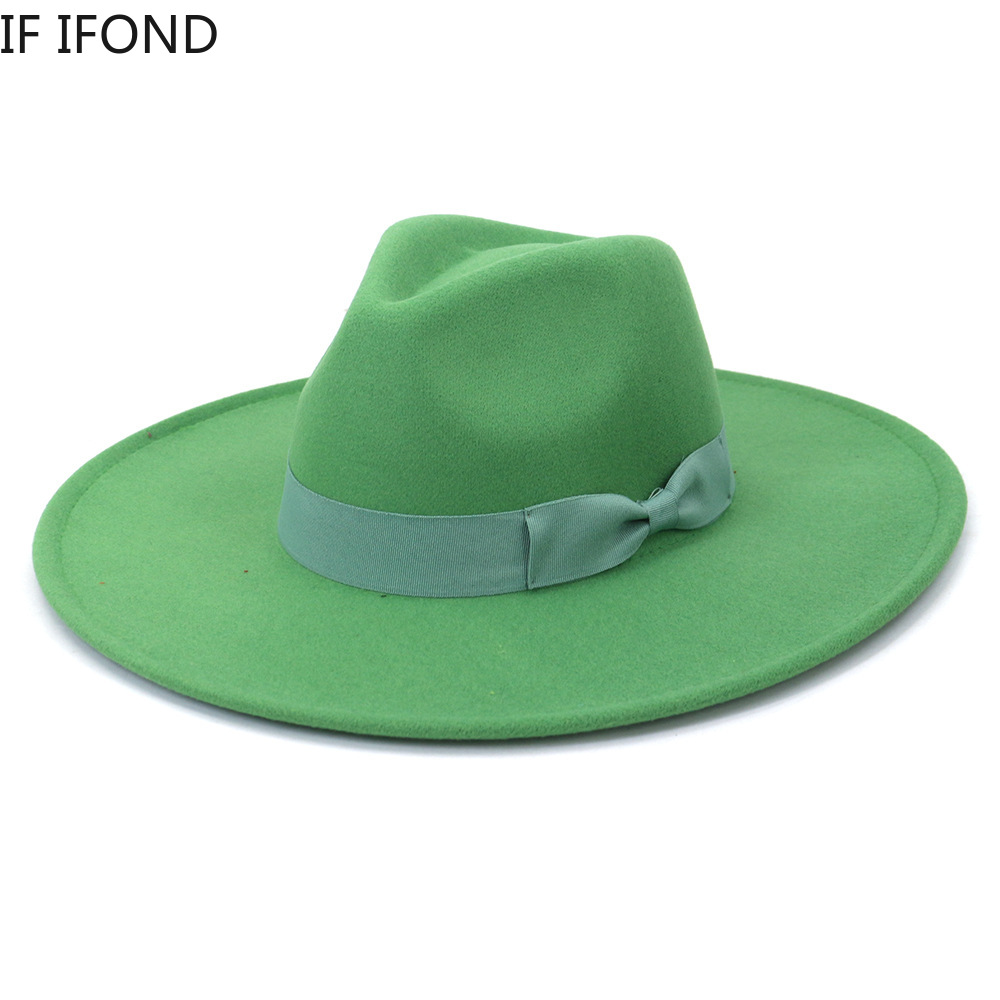Chapeaux à grand bord pour fem - Fedora Hat Wool avis et prix
