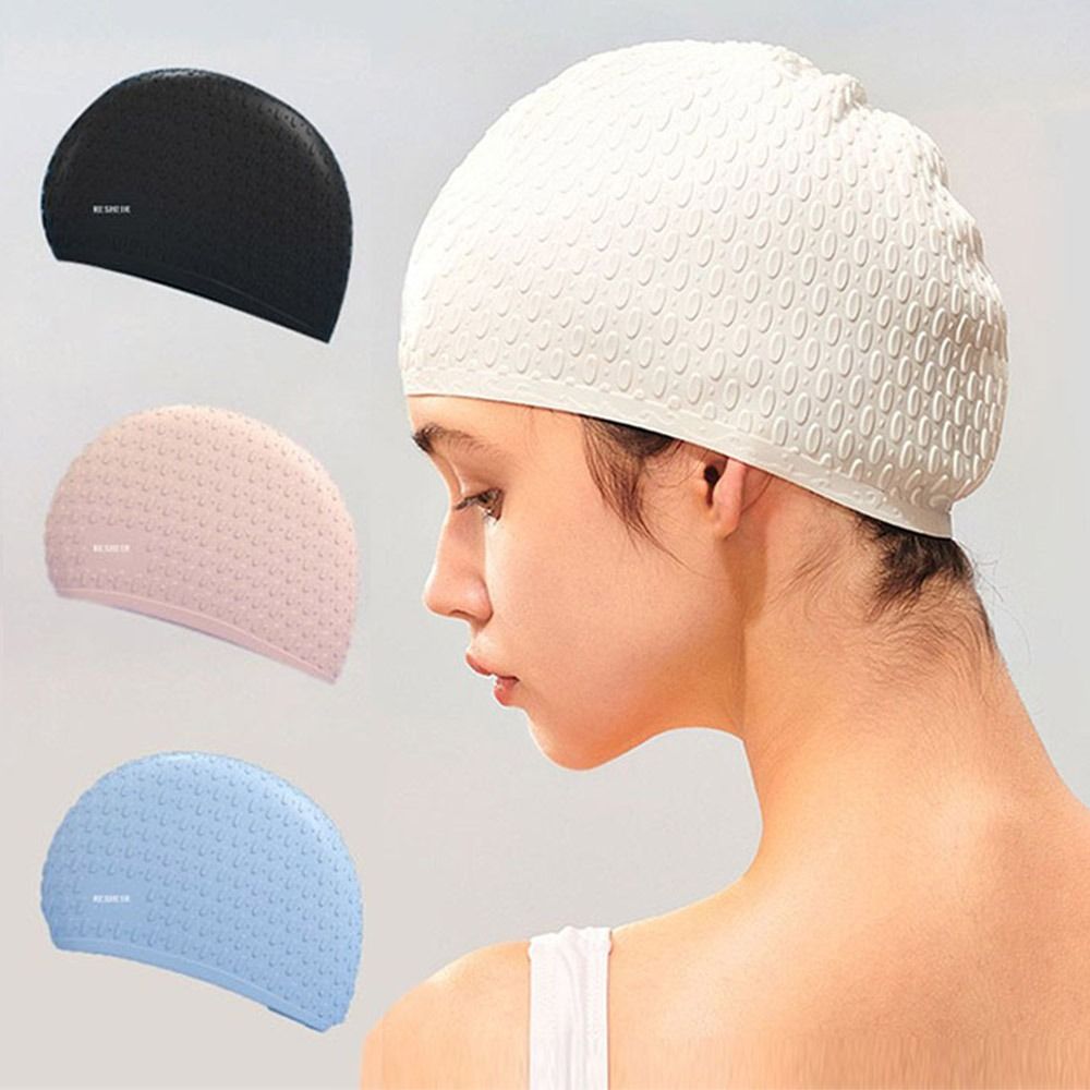 Bonnet de bain élastique d'été - Swim Hat Silicone avis et prix