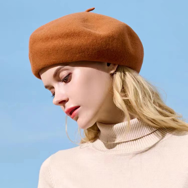 Bérets épais 100% laine pour f - Beret French Wool avis et prix