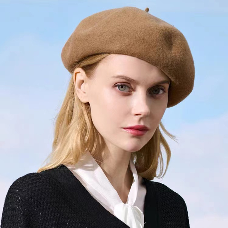 Bérets épais 100% laine pour f - Beret French Wool avis et prix
