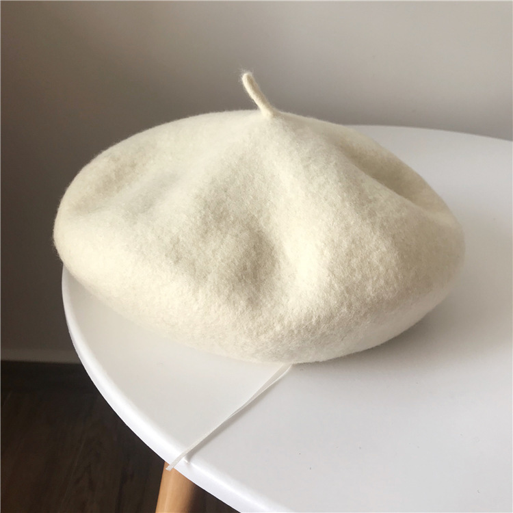 Bérets épais 100% laine pour f - Beret French Wool avis et prix