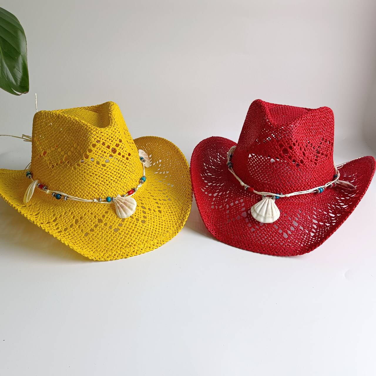 Chapeaux de cowboy jaunes vifs - Cowboy Hat Straw avis et prix