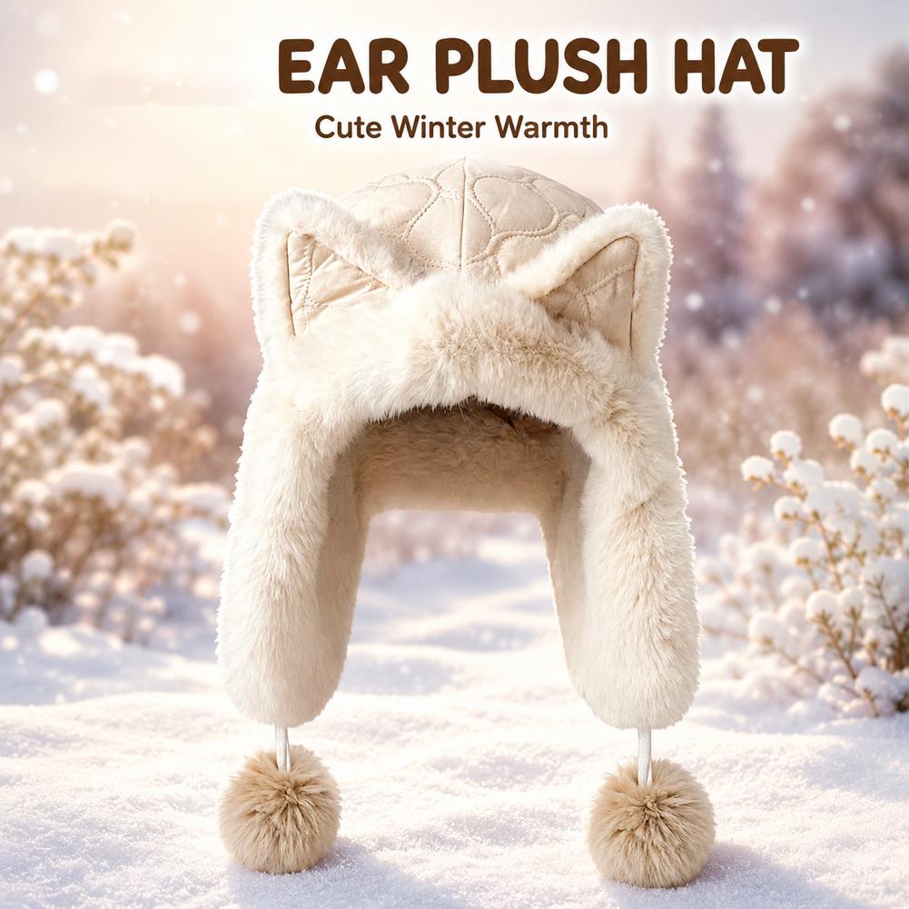 Chapeau d'hiver en peluche ave - Winter Trapper Hat avis et prix