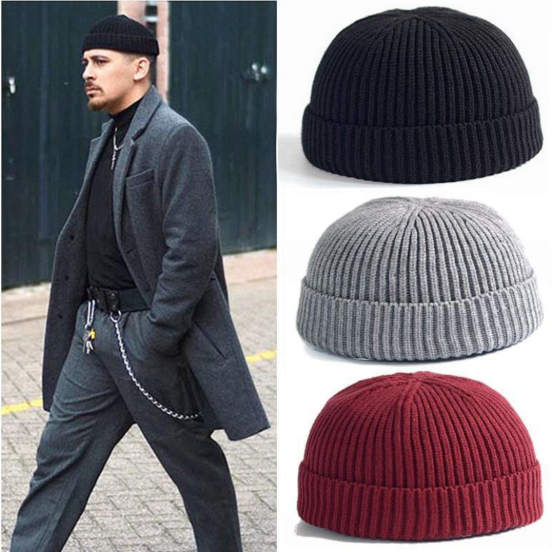 Bonnet tricoté d'hiver chaud p - Beanie Cuffed Knit avis et prix