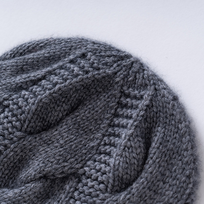 Hiver nouveau femmes pur cache - Beanie Cuffed Knit avis et prix