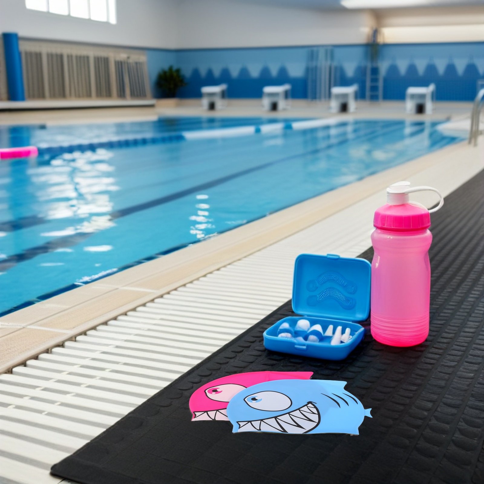 2 pièces Bonnets de bain en si - Swim Hat Silicone avis et prix