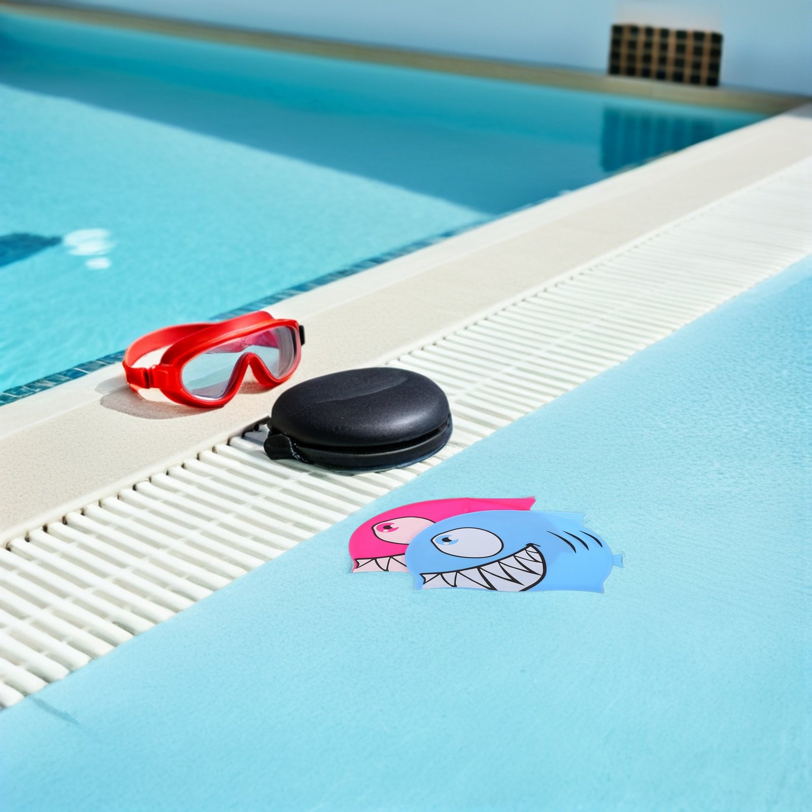 2 pièces Bonnets de bain en si - Swim Hat Silicone avis et prix