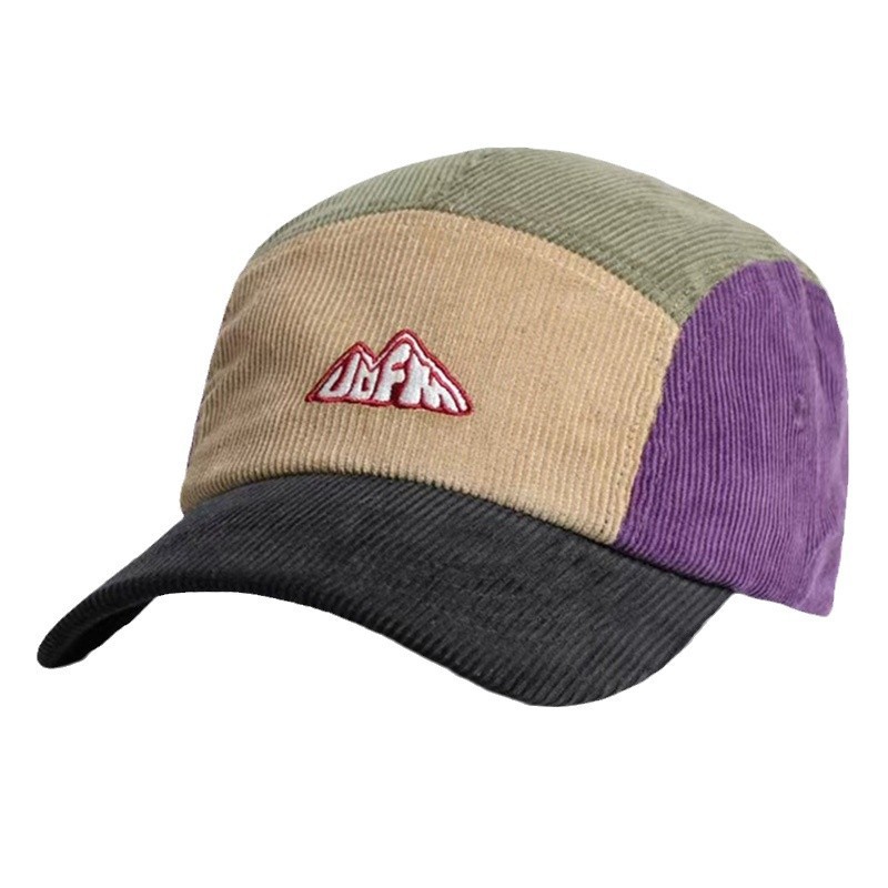 Chapeau à visière pour hommes  - Corduroy Cap 5 Panel avis et prix
