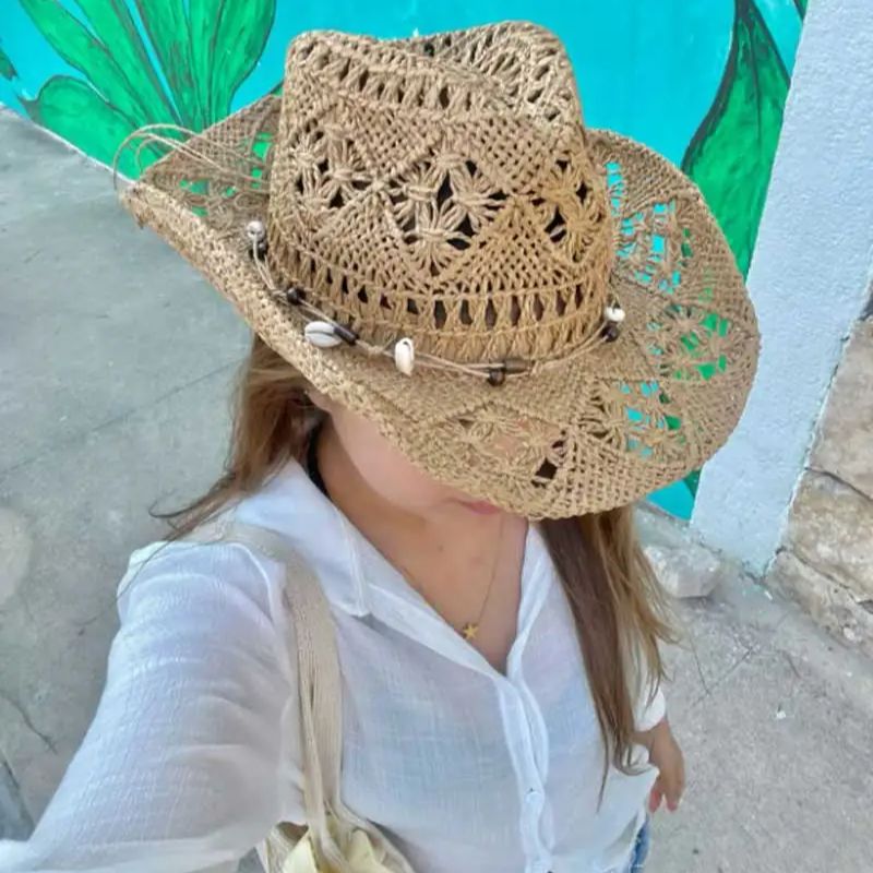 Chapeau de paille d'été pour l - Cowboy Hat Straw avis et prix
