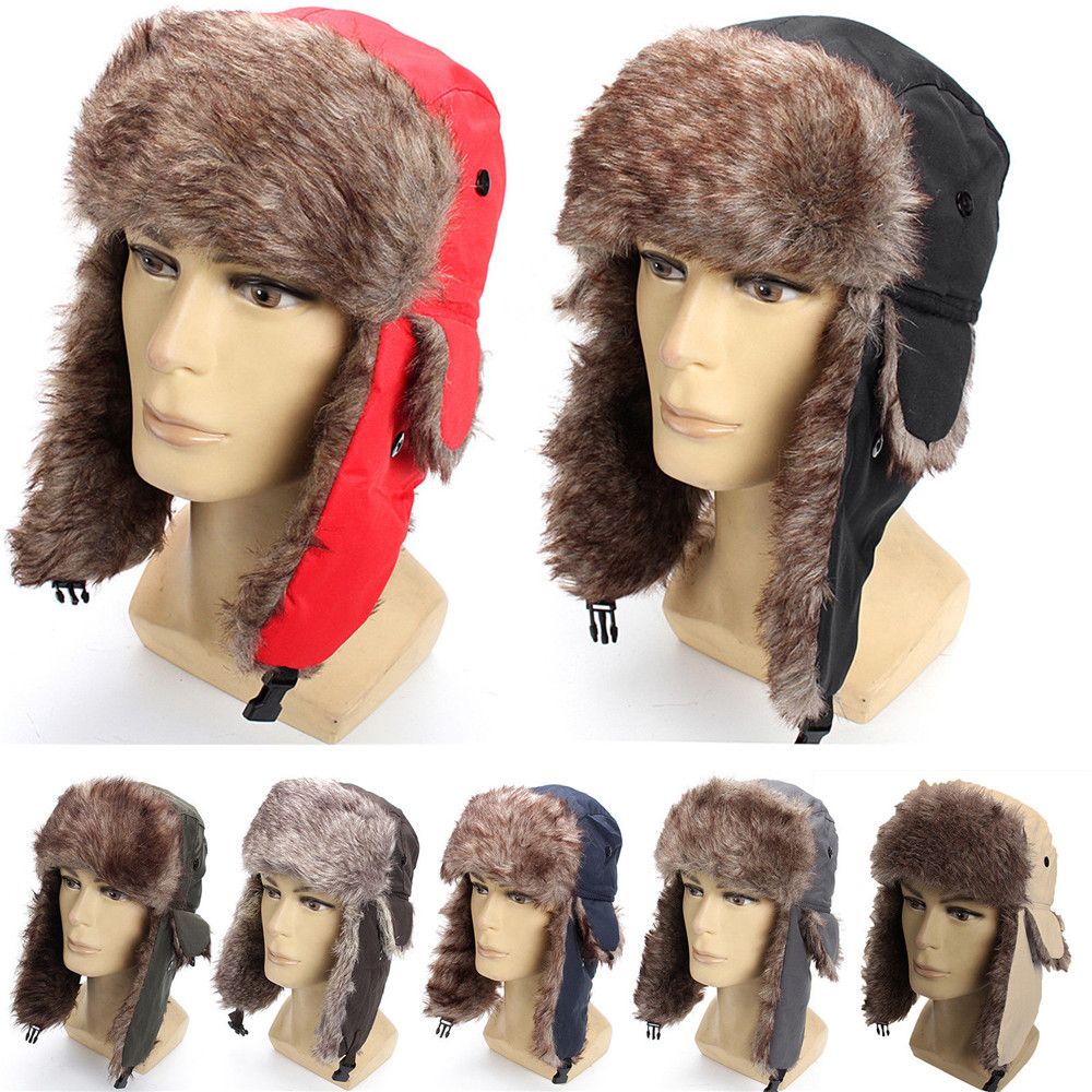 Chapeau de Ski chaud en fourru - Trapper Hat Ear Flap avis et prix