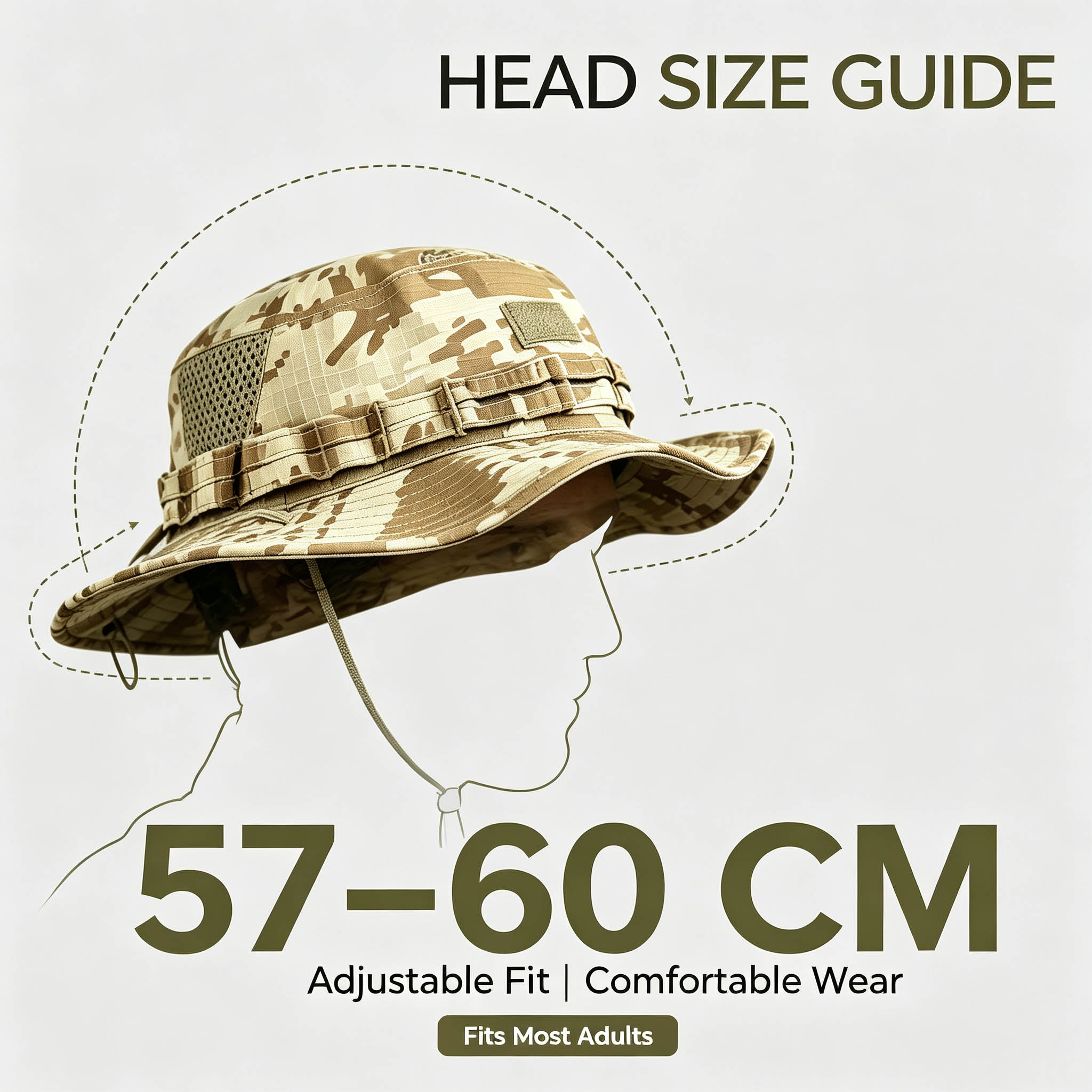 Chapeau Boonie Tactique pour H - Boonie Hat Tactical avis et prix