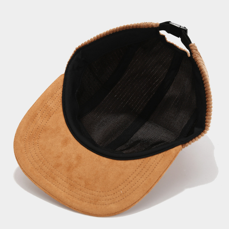 Casquette rétro en velours côt - Corduroy Cap 5 Panel avis et prix